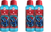 Old Spice Aluminum Free Body Spray for Men, Krakengard, 5.1 Oz (Pack of 4)