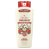 Old Spice Body Wash for Men, Summerdudes, 24/7 Shower Fresh with Daily Use, Long Lasting Scent, Cleanse & Refresh Skin, VIP Festival Experience, Serial Griller with Charred Marshmallow Scent, 24 oz