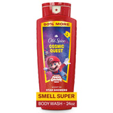 Old Spice Body & Face Wash for Men, x The Super Mario Galaxy Movie, 3X Defense, 24/7 Shower Fresh with Long Lasting Scent, Smell Super with Cosmic Quest, Star Showers Scent, 24 oz