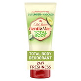 Old Spice Whole Body Deodorant Cream for Men, Aluminum Free, Cucumber + Avocado Scent, 24/7 Odor Protection, 24/7 Lasting Freshness, Dermatologist Tested, Gentle on Skin, Safe to Use All Over, 3.0 oz
