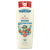 Old Spice Body Wash for Men, Summerdudes, 24/7 Shower Fresh with Daily Use, Long Lasting Scent, Cleanse & Refresh Skin, VIP Festival Experience, Broseidon with Ocean Surf Scent, 24 oz