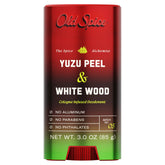 Old Spice Aluminum Free Deodorant for Men, The Spice Alchemist Collection, 24/7 Cologne Infused Scent, No Trade Off Formula, Free of Parabens & Phthalates, Yuzu Peel + White Wood Scent, 3.0 oz