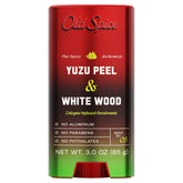 Old Spice Aluminum Free Deodorant for Men, The Spice Alchemist Collection, 24/7 Cologne Infused Scent, No Trade Off Formula, Free of Parabens & Phthalates, Yuzu Peel + White Wood Scent, 3.0 oz