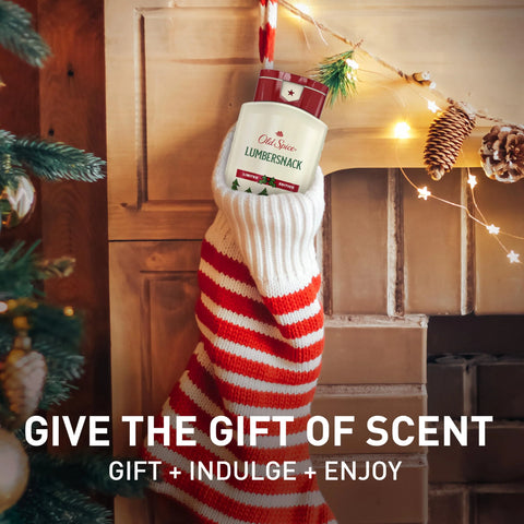Old Spice Body Wash for Men, Holidudes Holiday Edition, 24/7 Holiday Freshness, Lasting Scent and Rich Lather, Stocking Stuffer, Lumbersnack with Fresh Pine Scent, 16 oz
