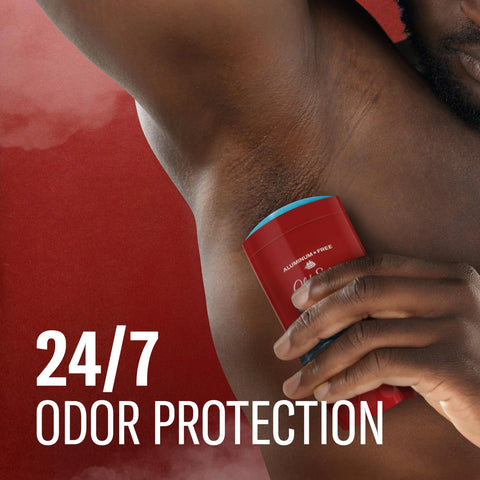 Old Spice Aluminum Free Deodorant for Men, 24/7 Odor Protection, 24/7 Freshness & Lasting Scent, Captain with Bergamot Scent, 3.0 oz